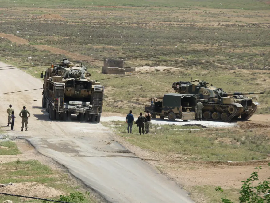 Suriye sınırında askeri hareketlilik 3
