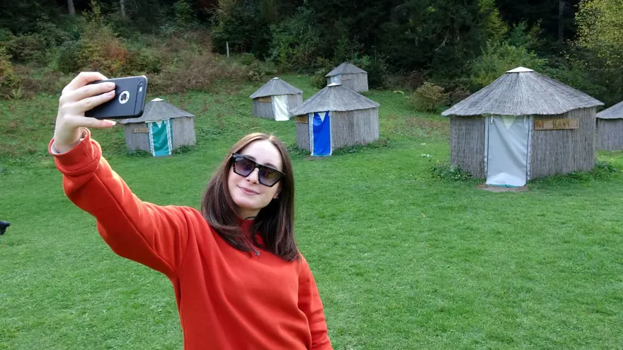 Türk oba kültürünün yaşatıldığı kamp alanına turist ilgisi 9