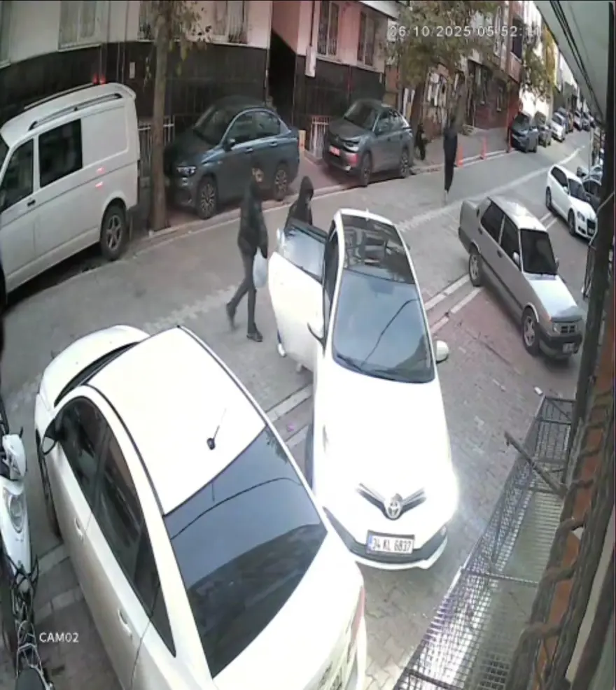 Avukat Serdar Öktem cinayetinde şüphelilerin hücre evinden çıktığı anlar 4