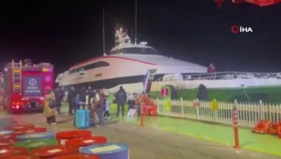 BUDO'da yangın paniği: 5 kişi hastaneye kaldırıldı