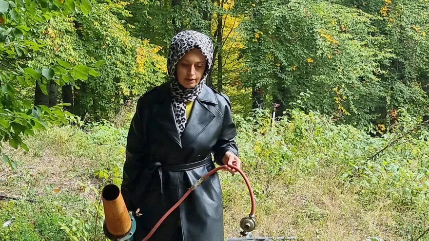 3 yıl önce kurmuştu: İlk hasadını ayılara kaptırdı 2