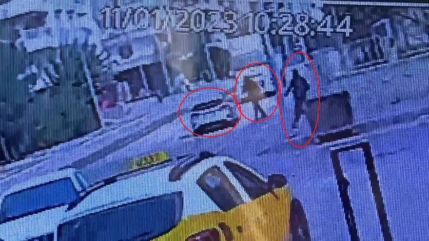 Sokak ortasında silahlı saldırı 1