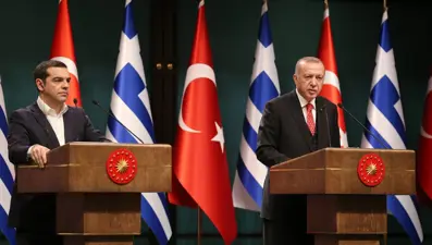 Erdoğan-Çipras görüşmesi