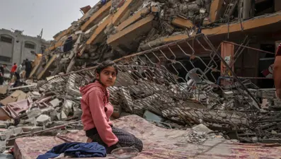 Gazze'de savaşın yorduğu çocuklar: Dünya onlara kör ve sağır