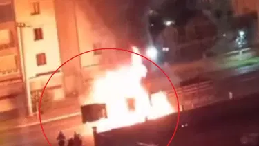 Diyarbakır’da 3 araç kundaklandı: Terör şüphelisi gözaltına alındı