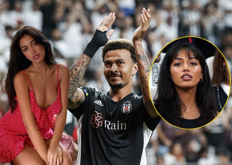 Model Cindy Kimberly sevgilisi Dele Alli'yi ilk maçında yalnız bırakmadı