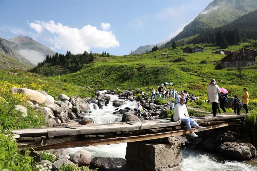Karadeniz'in yeni gözdesi 'Elevit Yaylası' ziyaretçilerine nefes oluyor 7