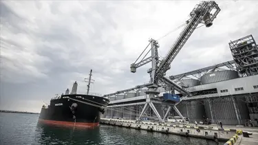 Tahıl koridorundan 408 gemi ile 9,2 milyon ton tahıl taşındı