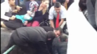 Eminönü iskelesinde facia