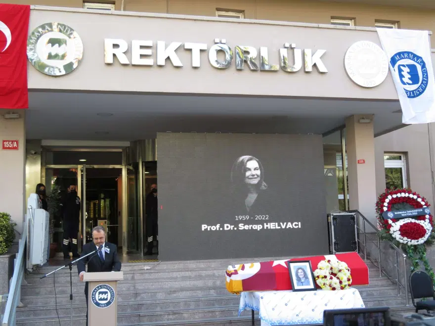 Prof. Dr. Serap Helvacı için Marmara Üniversitesi'nde tören 3