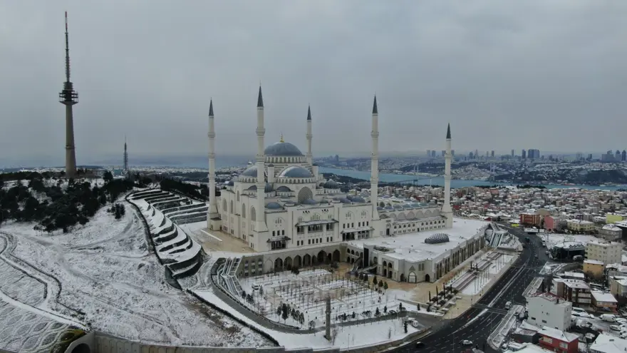 İstanbul'dan kar fotoğrafları 6