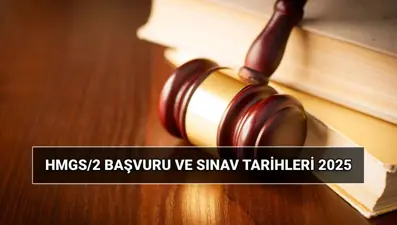 HMGS/2 ne zaman? Hukuk Mesleklerine Giriş Sınavı başvuru tarihi 2025: HMGS kaç soru, kaç dakika?