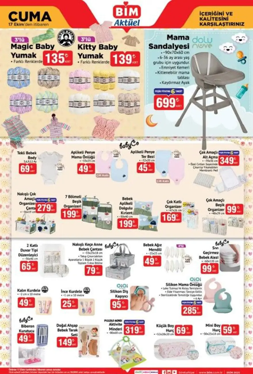 SATIŞTA: BİM 17 Ekim aktüel kataloğu 2025: Cuma günü televizyon, çay makinesi, mini buzdolabı ve otomobil ürünleri geliyor 7