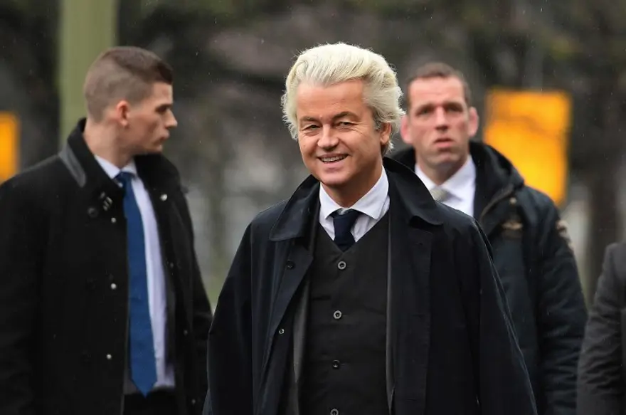 Irkçı lider Wilders'den Türkiye karşıtı gösteri 13