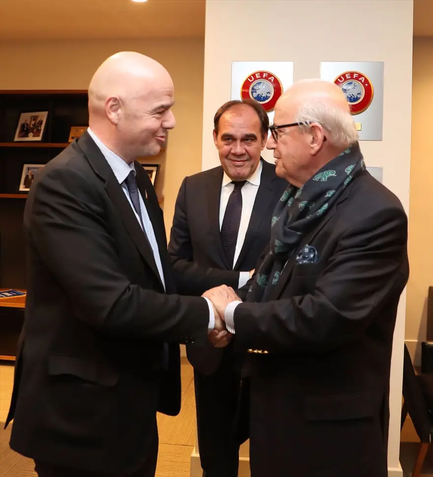 FIFA Başkanı'ndan TFF'ye ziyaret 3