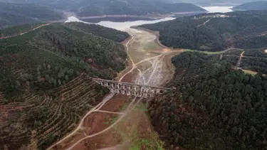 İstanbul’un kuruyan barajlarından geriye bataklıklar kaldı