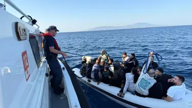 Bodrum'da 24 kaçak göçmen yakalandı