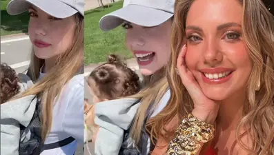 Eda Ece kızı Mina İpek'in son halini paylaştı