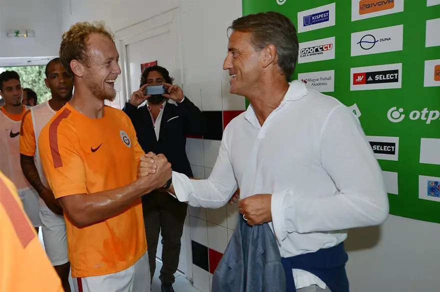 Mancini Galatasaray maçında 5 Mancini Galatasaray maçında 5