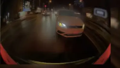 Kilometrelerce takip etti, tamponuna vurup kaza yaptırmaya çalıştı