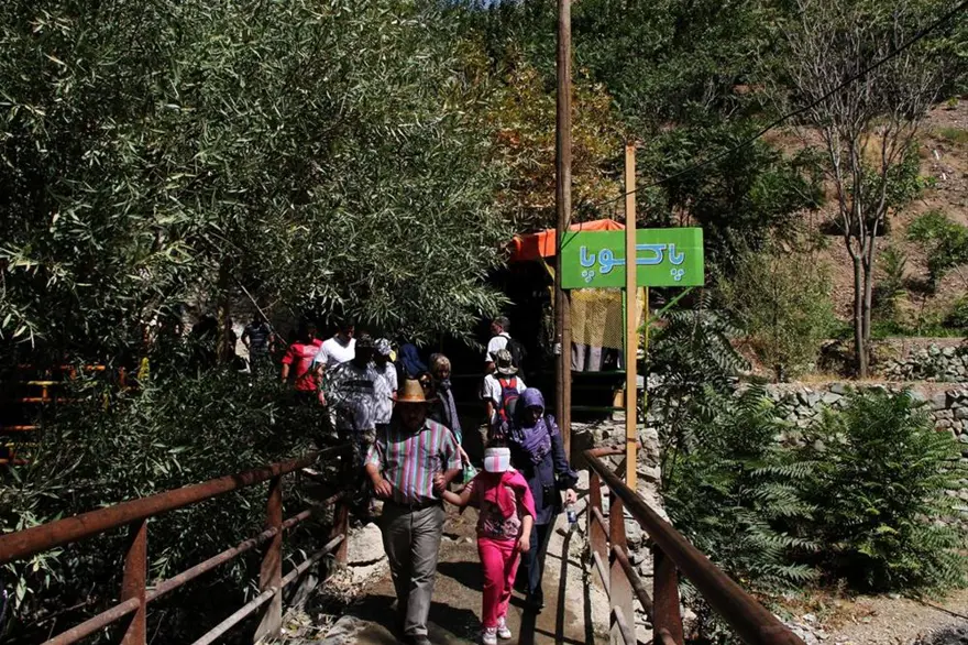 Tahran'da dağ yürüyüşleri 5