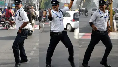 Dünyanın en sıradışı trafik polisi