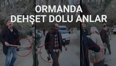 Balta, testere ve sopalarla saldırıp silah çektiler