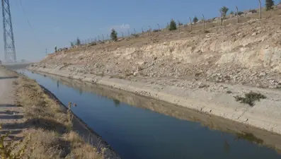 Karaman'da sulama kanalına düşen Afgan çocuk boğuldu