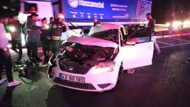 Konya'da trafik kazası: ABD vatandaşı bir kişi hayatını kaybetti