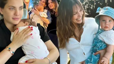 Eda Ece ve Aslı Enver'den yeni kare: Dostlarla pazar gezmesi