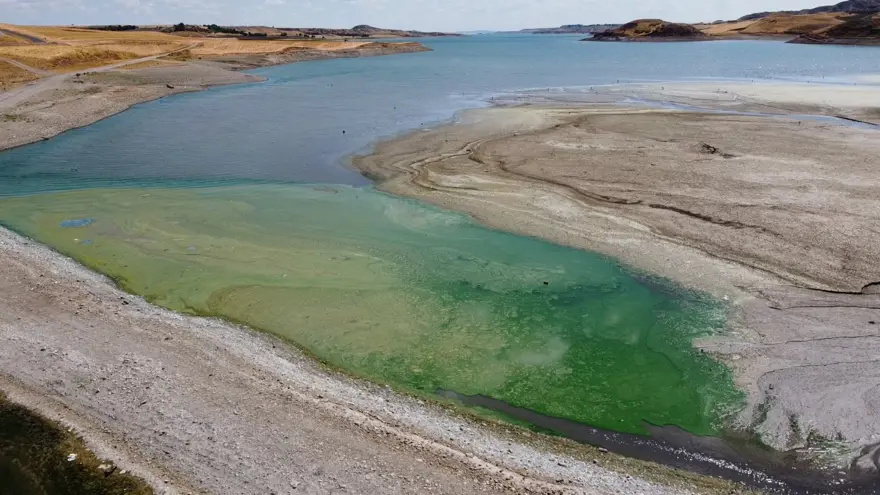 Baraj suyunun rengi yeşile döndü (İşte nedeni) 4