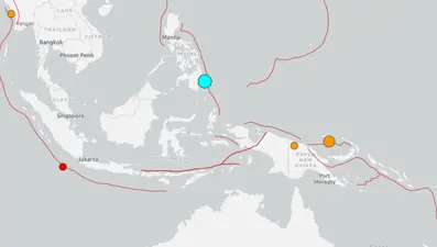 Filipinler'de 7.6 büyüklüğünde deprem: Tsunami uyarısı yapıldı