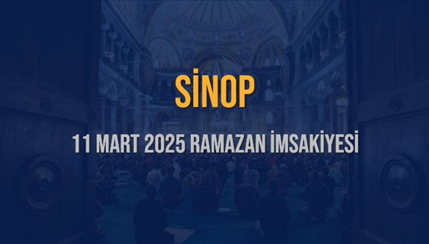 11 Mart 2025 SİNOP RAMAZAN İMSAKİYESİ 3
