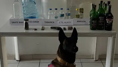 Samsun'da sahte içki operasyonu: Litrelerce yakalandı