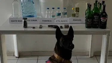 Samsun'da sahte içki operasyonu: Litrelerce yakalandı