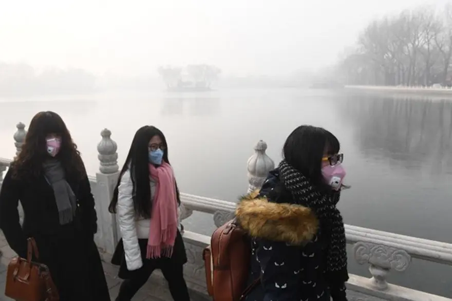 Çin'de hava kirliliği için ilk kez 'Ulusal Kırmızı Alarm' verildi 4