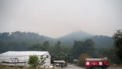 Dalaman'dan Göcek'e uzanan alevler kontrol altında (350 hektar alan kül oldu)