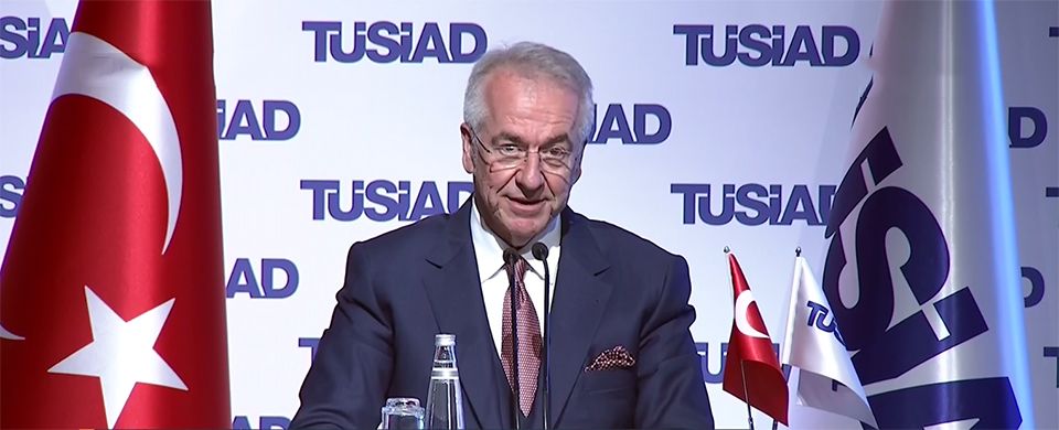TÜSİAD Başkanı Bilecik: Birçok girişimciye rol model olmuş birisiydi