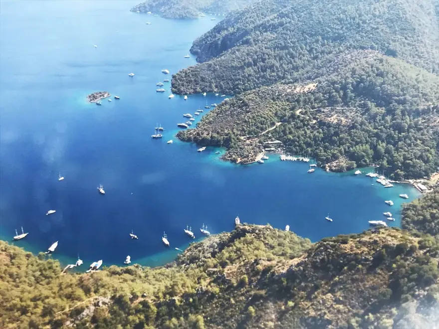 Muğla'nın el değmemiş koyları mavi yolculuk tutkunlarını ağırlıyor 1