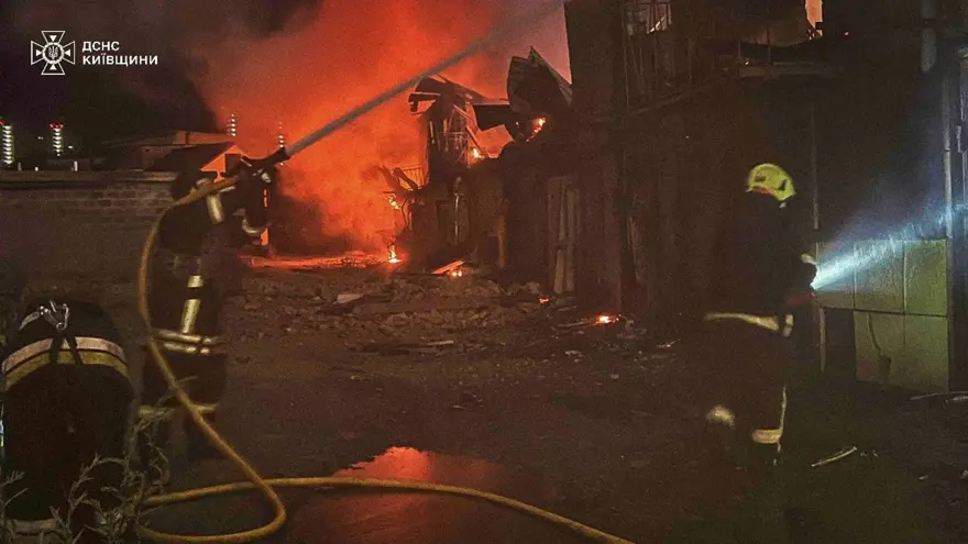 KİEV'DE EN AZ 14 YARALI 1