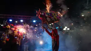 El Salvador'da La Recuerda geleneksel festivali kutlandı El Salvador'da La Recuerda geleneksel festivali kutlandı