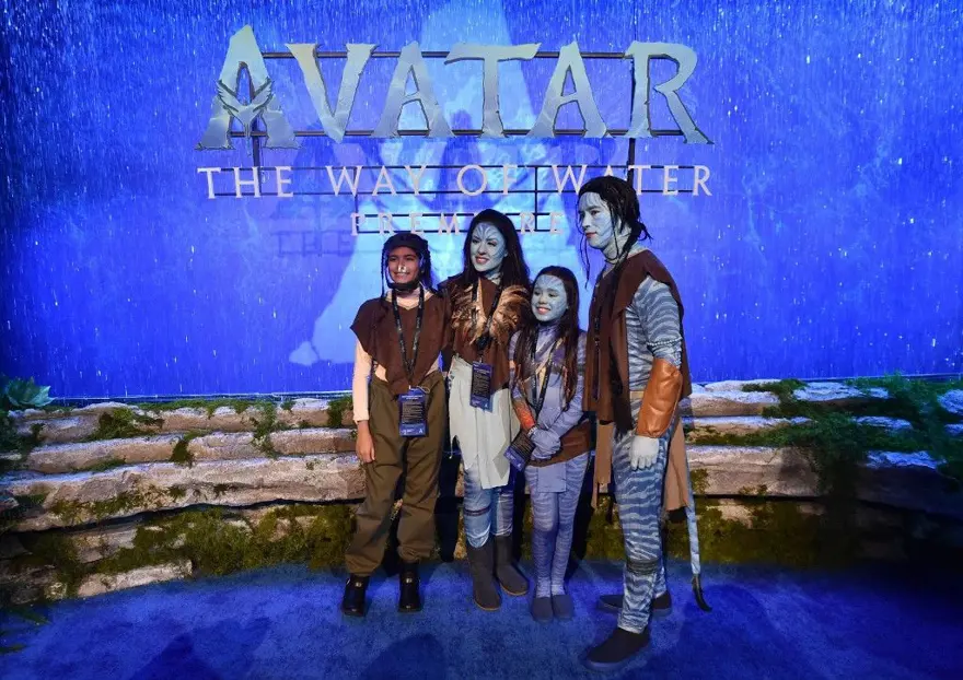 Avatar: Suyun Yolu ekibi Los Angeles galasında 18