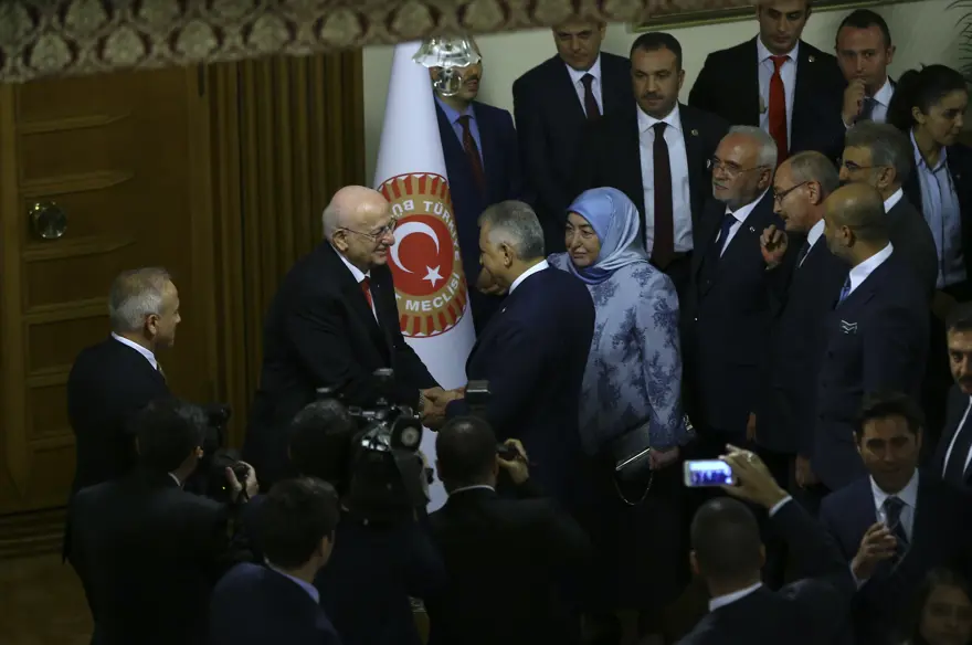 TBMM'nin 26. Dönem 2. Yasama Yılı resepsiyonu 5