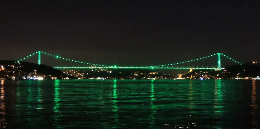 İstanbul "serebral palsi" için yeşile büründü 6