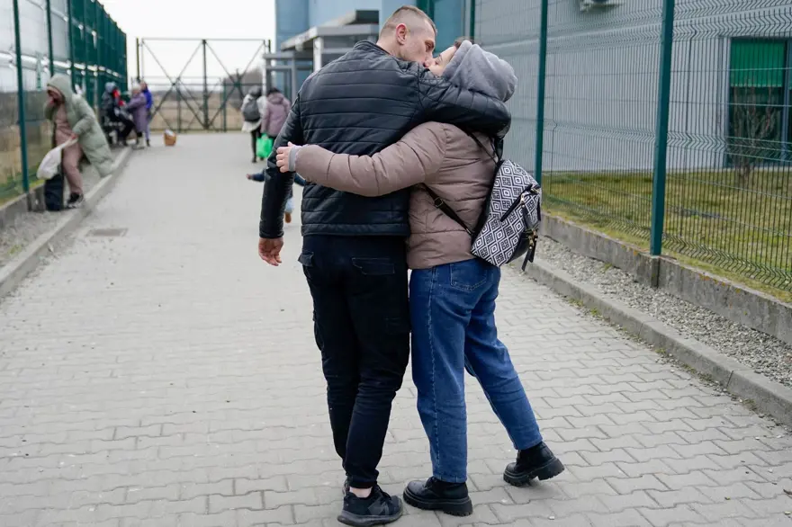 Polonya-Ukrayna sınırı çocuklu aileler haricinde sivillere kapatıldı 15 Polonya-Ukrayna sınırı çocuklu aileler haricinde sivillere kapatıldı 15