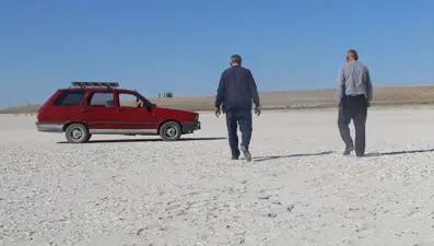 Aksaray'da flamingoların uğrak noktası Akgöl kurudu