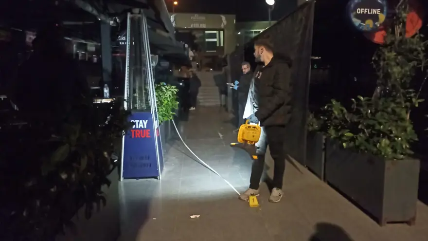 Eğlence mekanında silahlı kavga: 1 yaralı 4