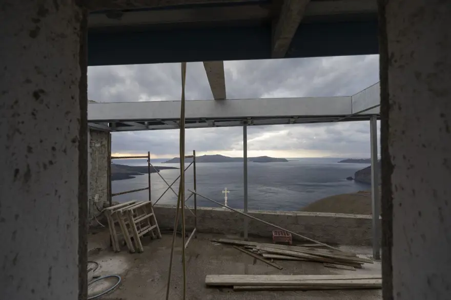 Turizmin gözdesi Santorini şimdi bir hayalet şehir 3