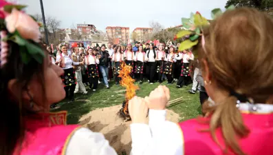 Kırklareli'nde Nevruz Bayramı kutlandı