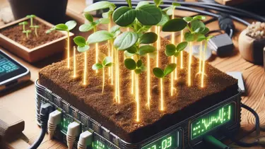 İsveçli bilim insanları bitki büyümesini hızlandıran elektronik toprak geliştirdi